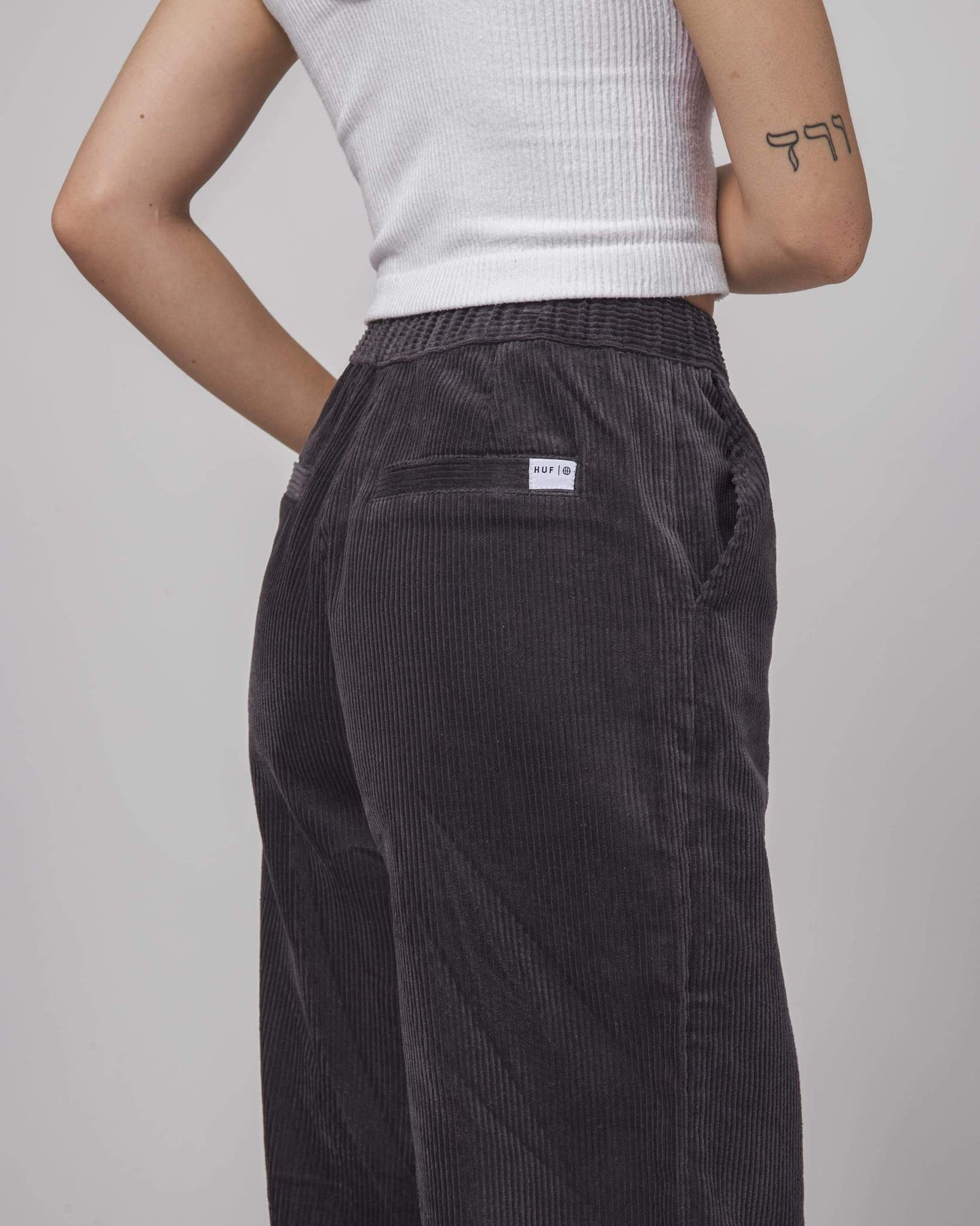 huf pantalon corduroy baggie