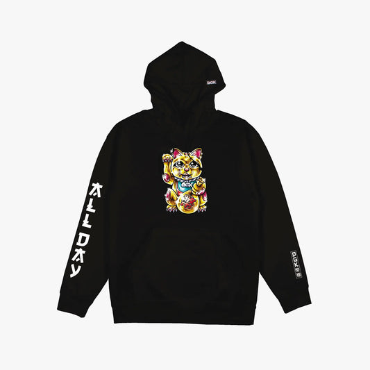 dgk sudadera golden cat black