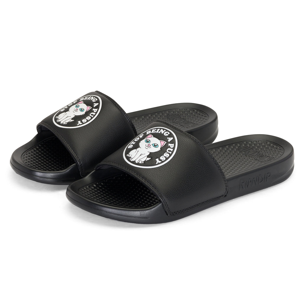 ripndip chanclas stop being a pussy negro