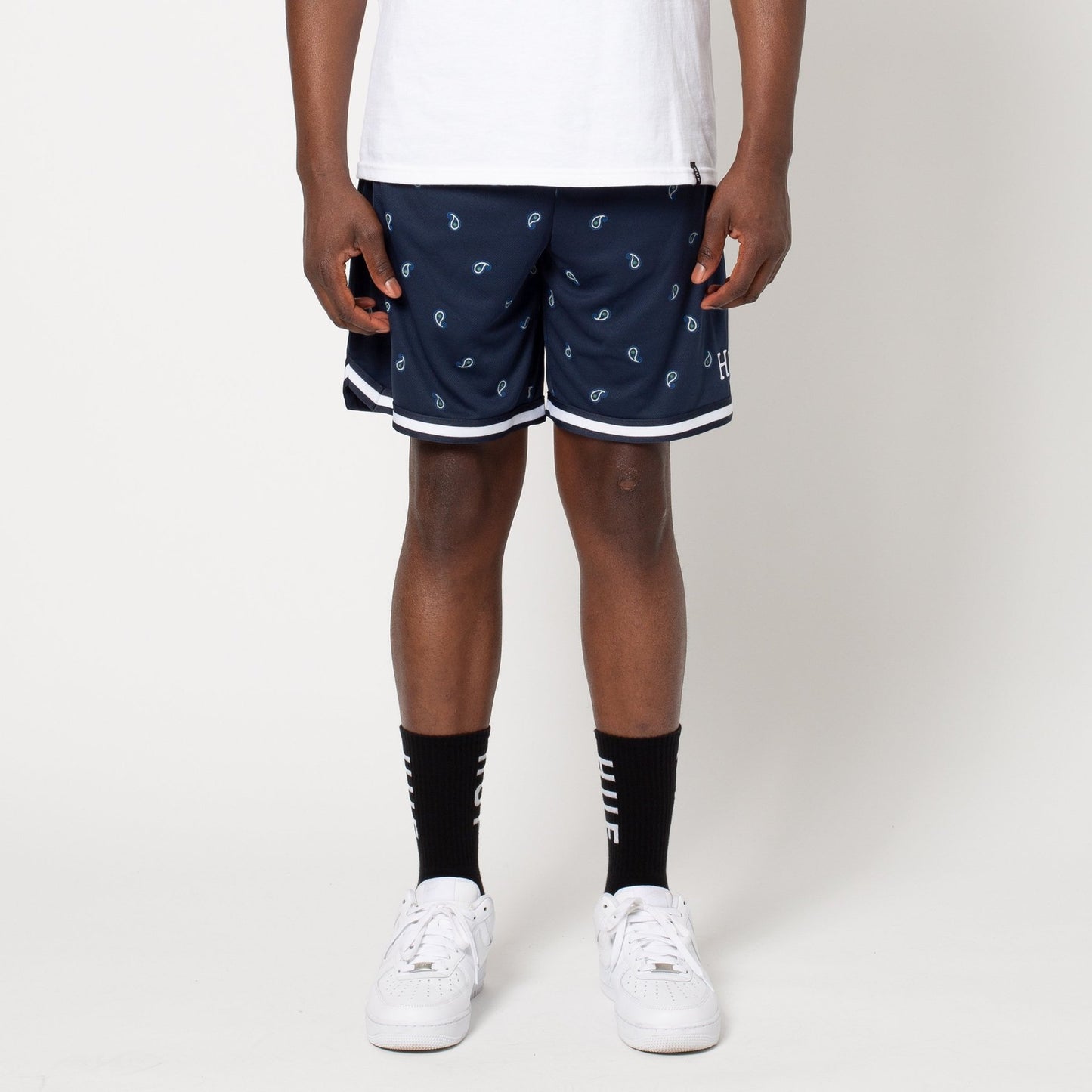 Huf Bermuda Paisley Warm Up Azul