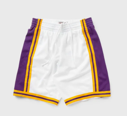Mitchell & Ness Bermuda Los Angeles Lakers Reload SM Blanco