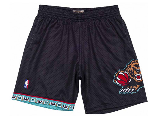 Mitchell & Ness Bermuda Vancouver Grizzlies Reload SM Negro