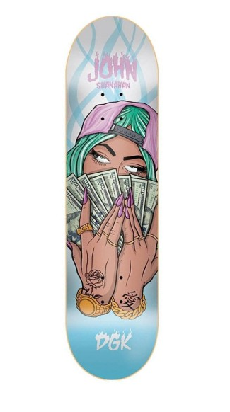 DGK TABLA DE SKATE 8.06" MASHUP SHANAHAN