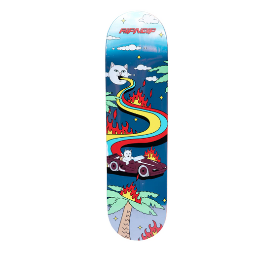 RipnDip Tabla Skate Deck Hell Racer 8