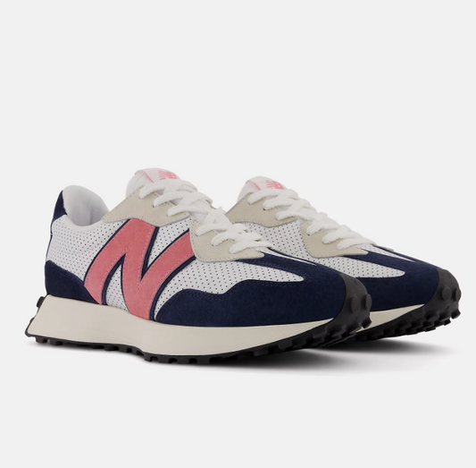 new balance zapatilla 327pw blanco azul