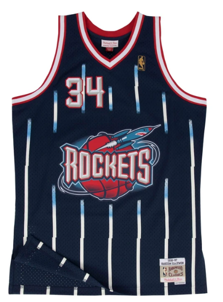Mitchell & Ness Camisilla Houston Rockets Olajuwon 96-97