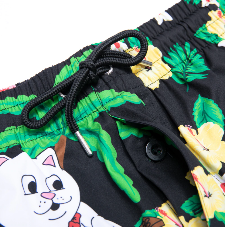ripndip pantalón bermuda aloha nerm multi