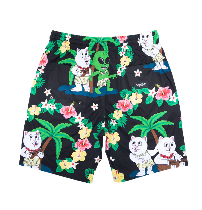 ripndip pantalón bermuda aloha nerm multi