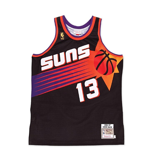 mitchell & ness camisilla phoenis suns steve nash