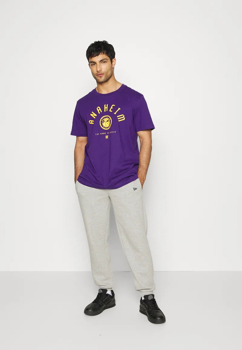 Fanatics Camiseta NHL Anaheim Ducks College Stamp Púrpura