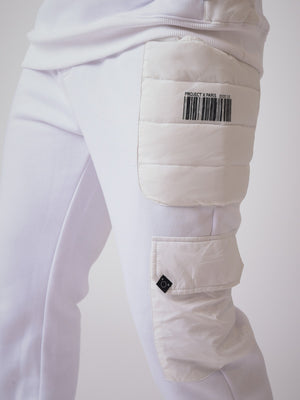 project x paris pantalon jogging white