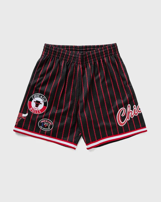 mitchell & ness bermuda city collection mesh chicago bulls