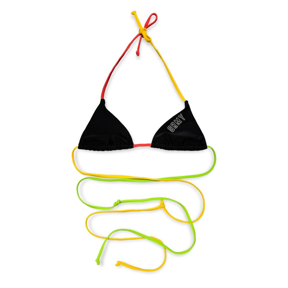 grimey bañador toughest girl bikini top black