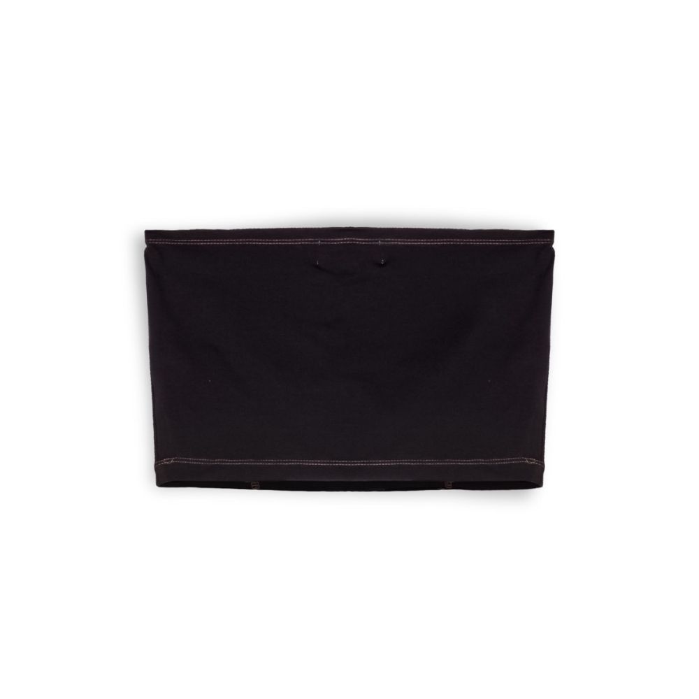 grimey top fire route girl crop tube black
