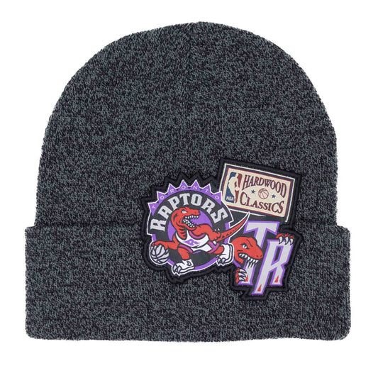 mitchell & ness beanie parche toronto raptors