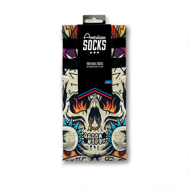 american socks calcetines moshpit- mid high
