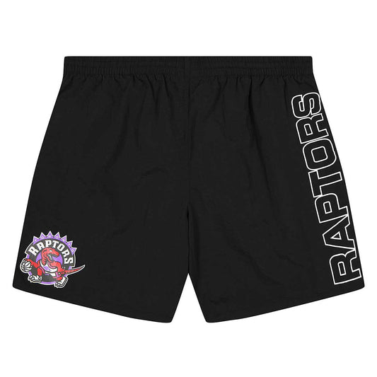 Mitchell & Ness Bermuda Toronto Raptors Nylon negro