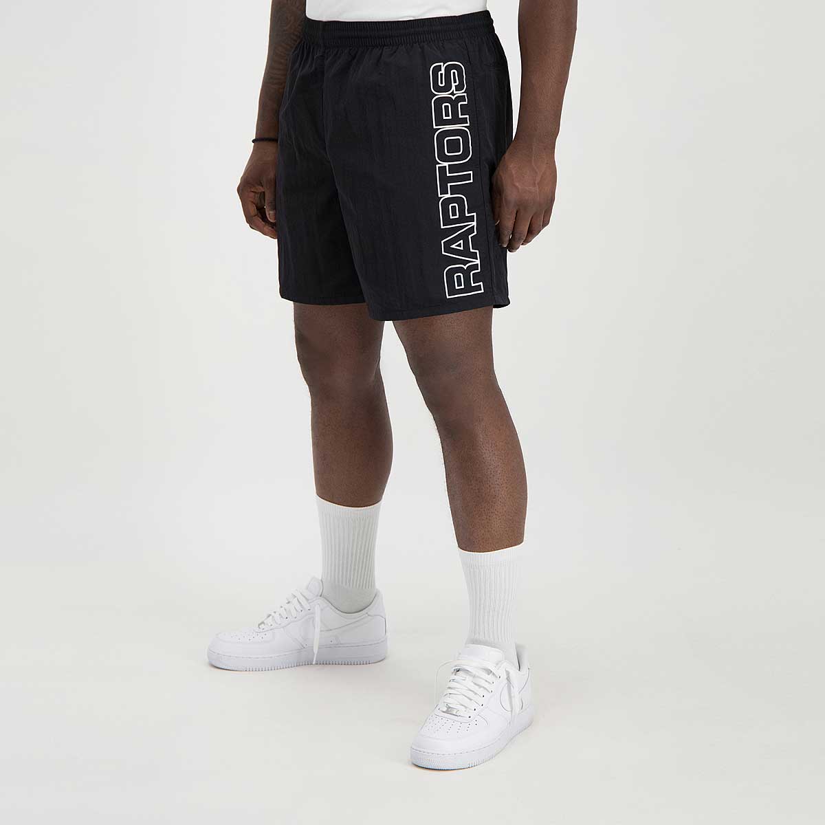 Mitchell & Ness Bermuda Toronto Raptors Nylon negro