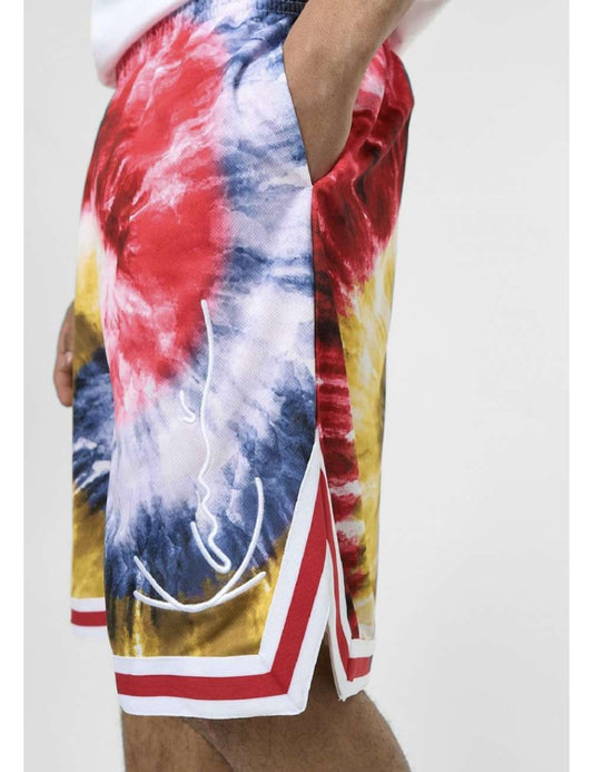 karl kani pantalon signature tie dye