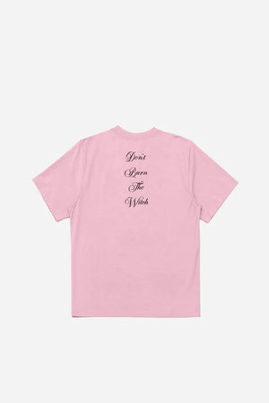 wasted paris camiseta dont burn rosa